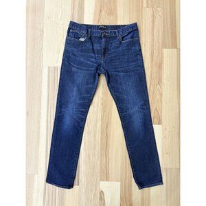 J. Crew Mens Slim Straight Flex Jeans 34 x 32